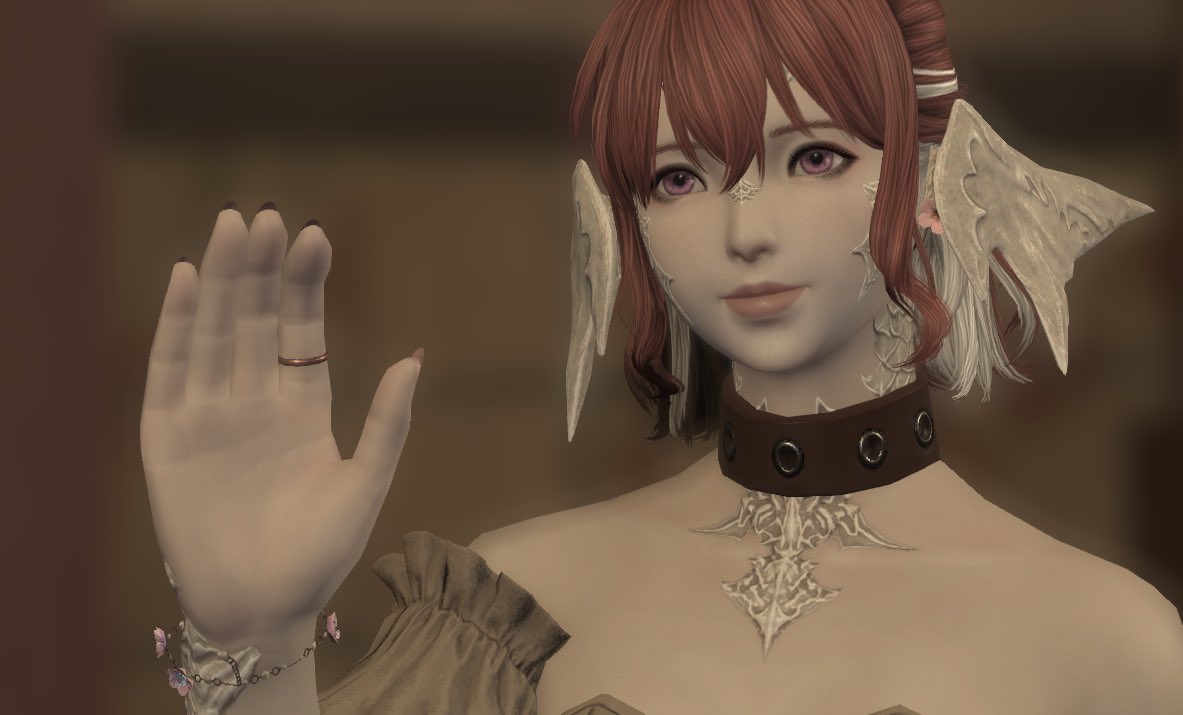 ff14_sam's tweet photo. 高いけどブレスレットと指輪
買っちゃったーʚ( ˘꒳​˘ )ɞ

羽角で見えないけどピアスは
ちゃんと🌸をつけてるよ✧( ᐛ )✧

お花で合わせてみたʚ( ˘꒳​˘ )ɞ https://t.co/Lf73TykIQs