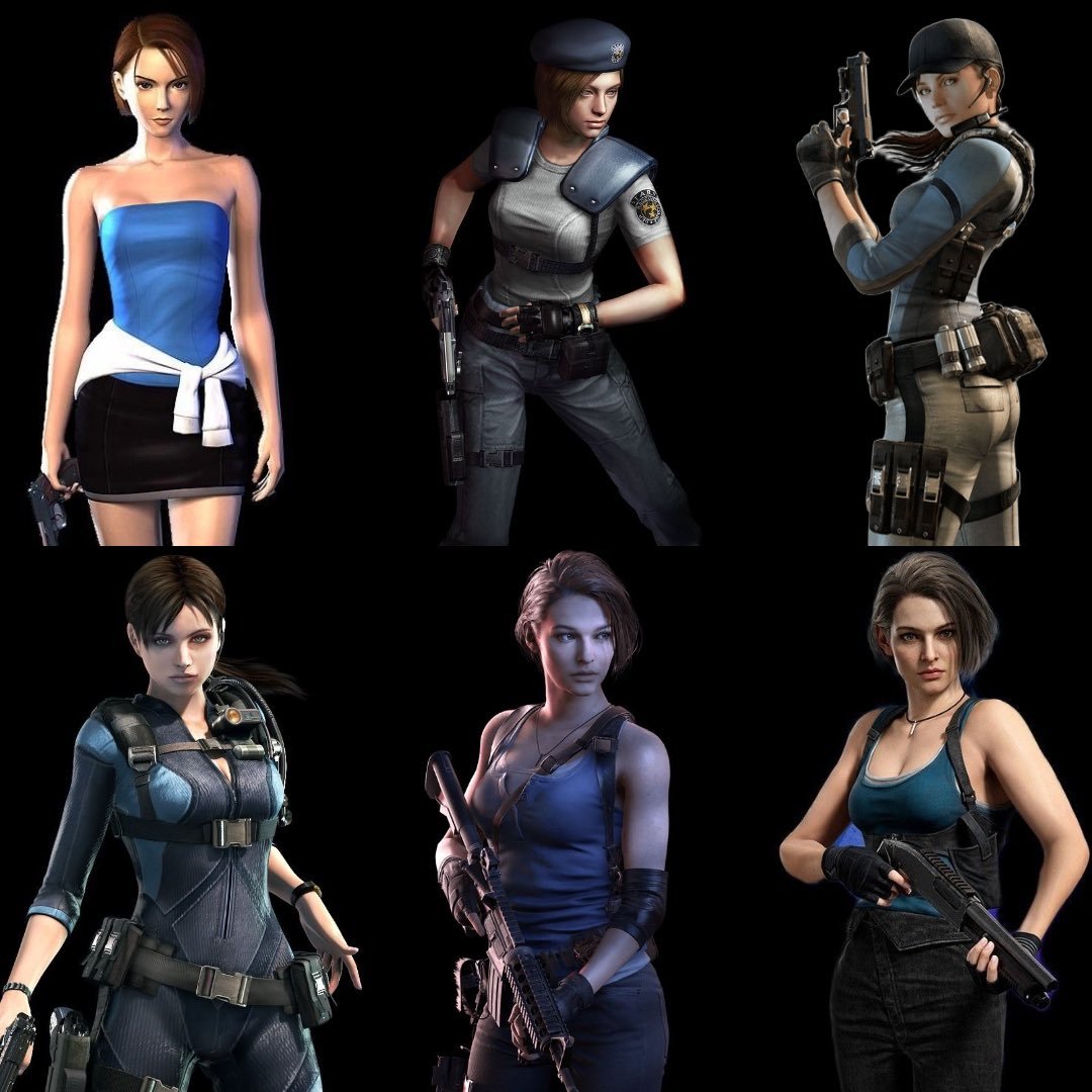 JillQueen31's tweet photo. “Different shades of blue, but somehow… every shade feels like Jill.” 💙
#Residentevill 
#Jillvalentine https://t.co/GMebq4DTD7