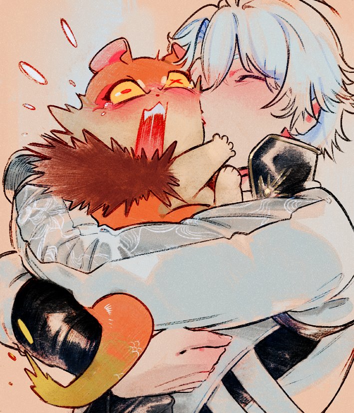 TheBlackWolf94's tweet photo. [ 붕괴: 스타레일 (HSR) ] -  H K S ! ! ☀️🍷 

"You're so cute I could eat you up! !" https://t.co/Hkn1OMMzG6