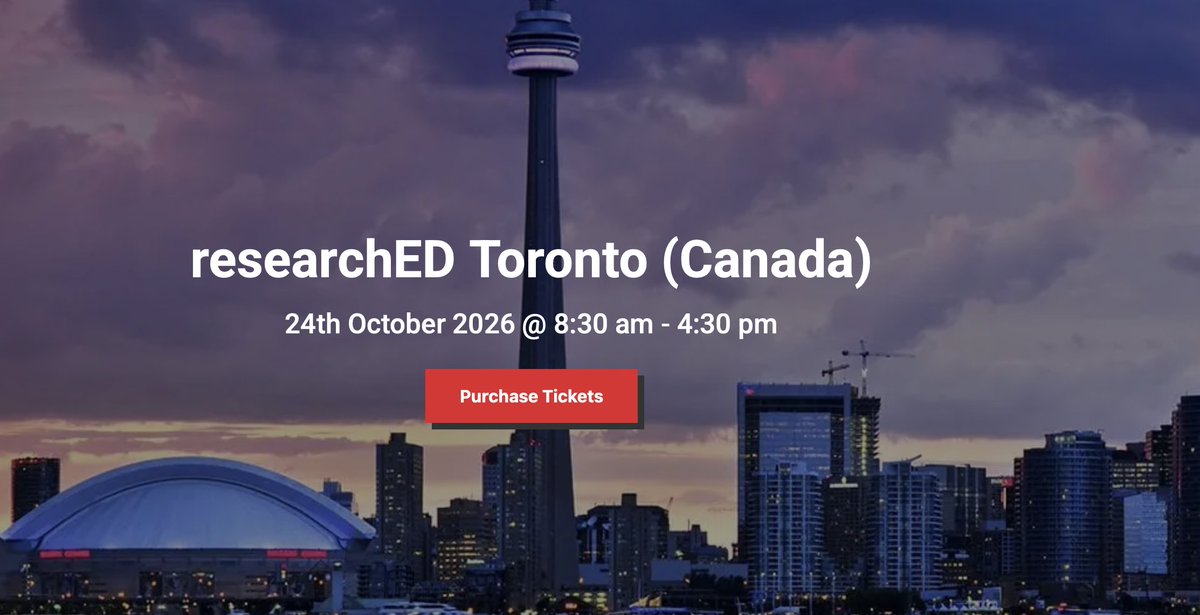 rastokke's tweet photo. 🚨 While Canada's education scores have been declining for years,  there is a movement to undo all the damage caused by fads and bad education policies.  Every Education Minister in this country should be attending researchED Toronto in October.  @nsachdeva2019 is bringing together world class presenters from around the world.  
@researchEDCan @researchED1 @tombennett71 
https://t.co/t2Fre3krKC