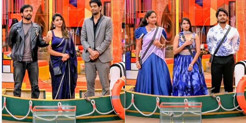 TeluguBulletin's tweet photo. BIGG BOSS TELUGU S10 E29:

హౌస్ నుంచి ఎలిమినేట్ అయిన సృష్టి

తట్టుకోలేక ఏడ్చేసిన షాలిని

ఎలిమినేషన్ ను స్పోర్టివ్ గా తీసుకున్న  సృష్టి

ఈవారం థీమ్ "రోడ్ టు రీలోడ్"

పూర్తి ఎపిసోడ్ కోసం ఇక్కడ click చేయండి: 
https://t.co/Jsp7r1AlLl

#BiggBossTelugu10 #BBTelugu #RoadToReload #BiggBossTelugu #Shalini #Aman #Srushti #Trigun #Jhansi #DebJani #Mukhesh