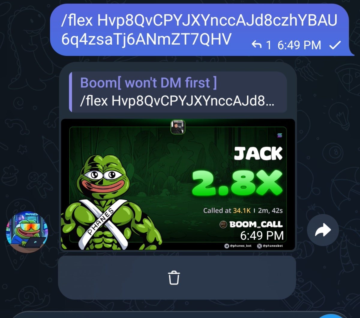 Boom_call1's tweet photo. 2x call on $JACK
Ca;

Hvp8QvCPYJXYnccAJd8czhYBAU6q4zsaTj6ANmZT7QHV https://t.co/EkbK8mIrNy