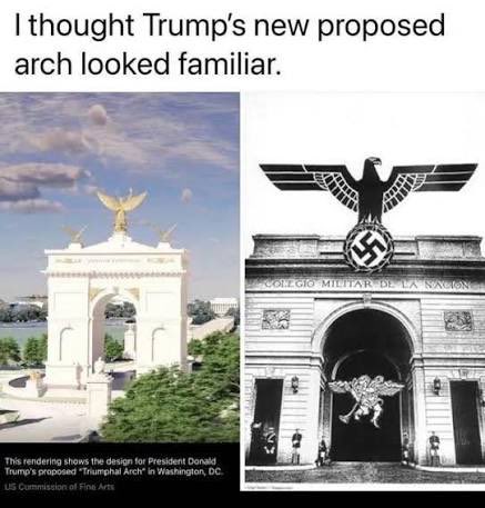aintscarylarry's tweet photo. The trump regime isn’t just hinting that they are Nazis, they are SCREAMING it. FROM A BULLHORN. https://t.co/PCO94WTWwH