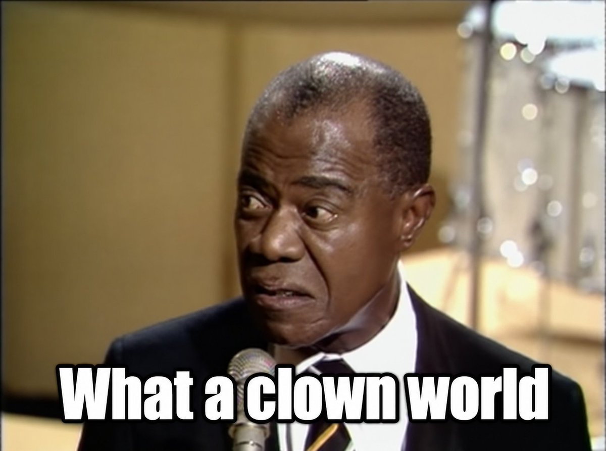 sudoaron's tweet photo. Institutions accumulate entropy and errors that put their integrity and survival at stake. With competitors &amp; enemies around, they choose to play unlawfully rather than lose, creating a clown world where everyone becomes a clown, and honesty is a fool's game. https://t.co/bba1ErwzBH