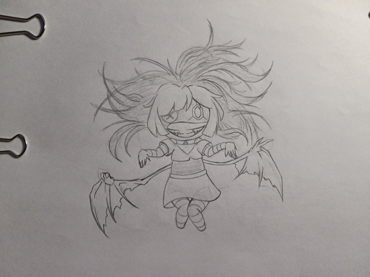 Laevatein14_NxV's tweet photo. Little zombie Dolly, i draw this fast but i really enjoy drawing her https://t.co/kHoIEcHU1i