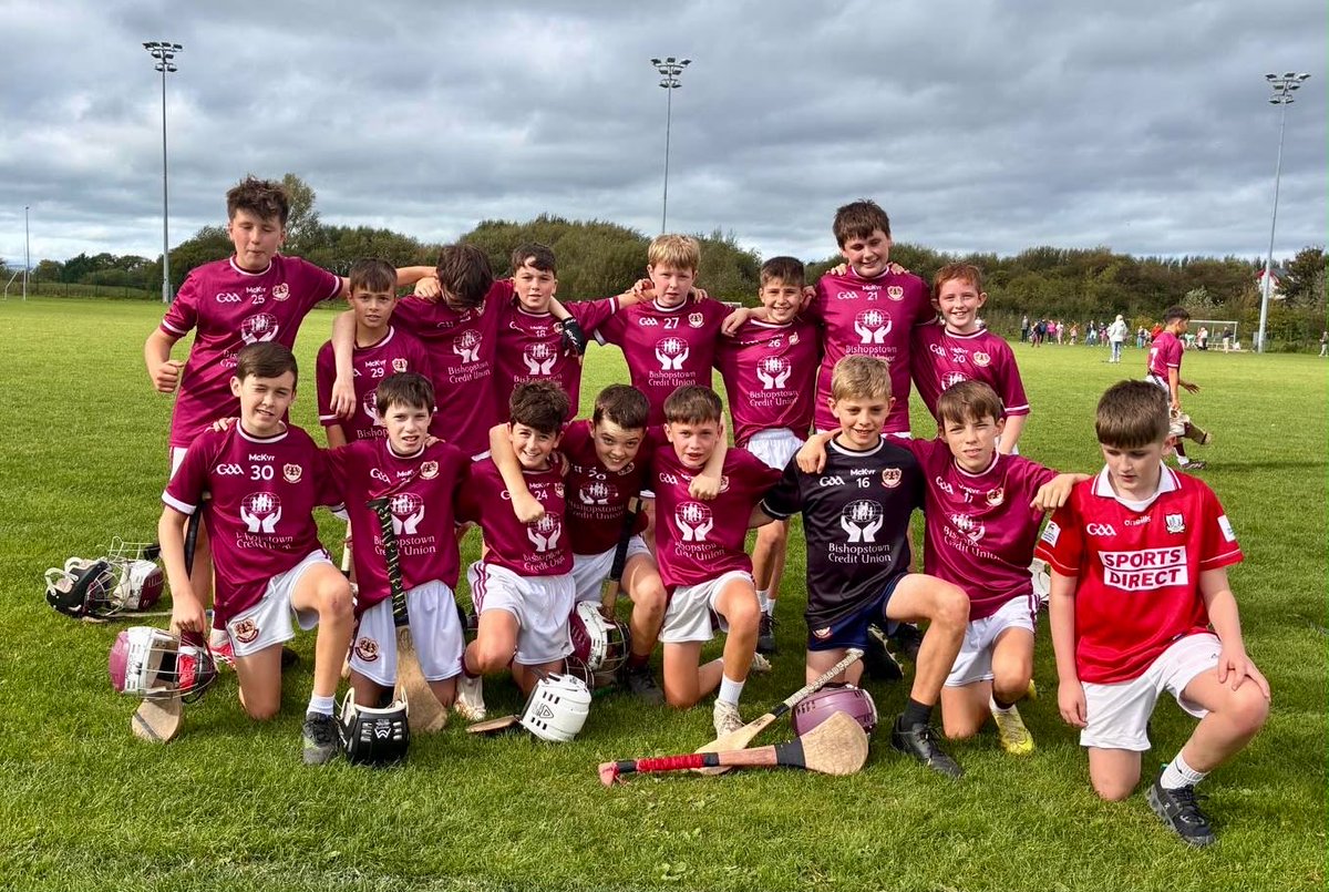GaaBishopstown's tweet photo. Well done to our U12’s in their hurling tournament at Na Piarsaigh in Limerick, with 1 team winning their shield final v Thurles &amp; the 2nd team beaten narrowly in their cup final by the hosts. thanks to Na Piarsaigh for a very competitive &amp; enjoyable day. #oneclub #baileabú https://t.co/4GKb9SwNNp