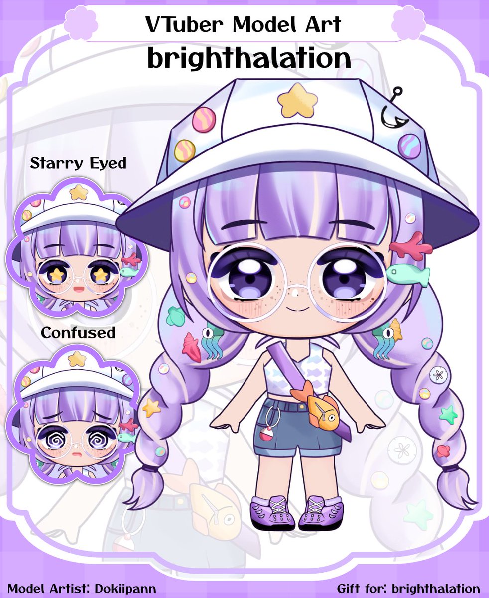 dokiipann's tweet photo. VTuber Chibi Model for @brighthalation !!

Excited to do a few more samples before listing this on vgen :3

#vgen #vtubermodel https://t.co/xCnEEu4D9u