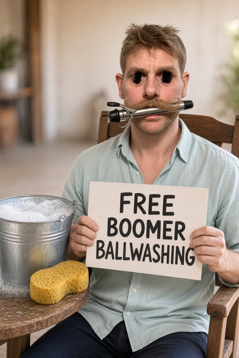JimmySeaverJr's tweet photo. Pa is recruiting ball washers, message him for your trial period. https://t.co/CfhYD5VQQi