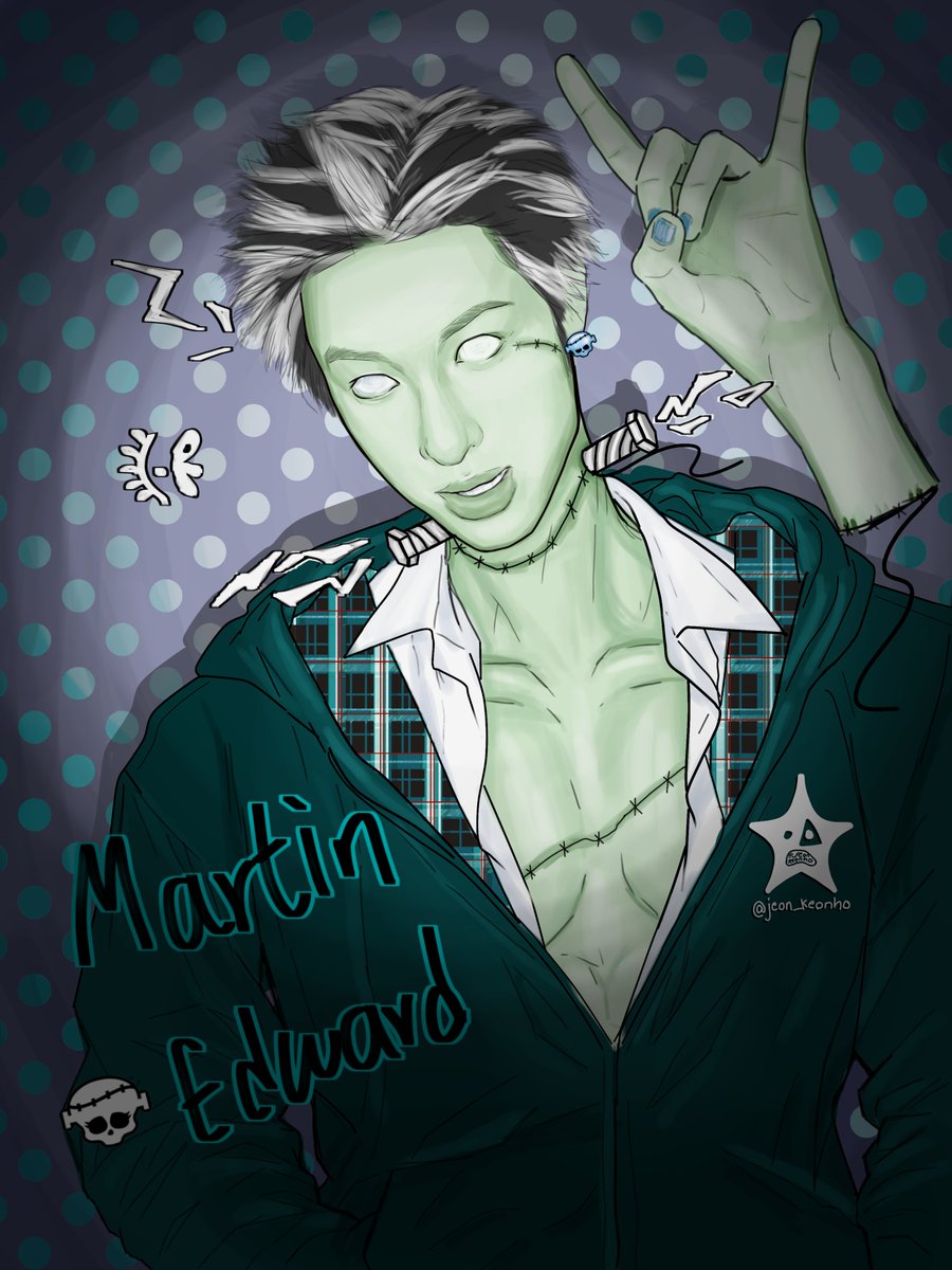 JeonKeonho2007's tweet photo. #martin #monsterhigh #fanart https://t.co/l4Btm5ryyE