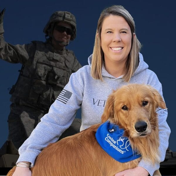 canineorg's tweet photo. 🐕‍🦺“Trapper’s training in nightmare and anxiety interruption has allowed me to rely on him – not another human – and be happier and more confident.” 💪

➡️ Read Karen’s full story: https://t.co/FQWxE6KTCh

#mentalillnessawarenessweek #mentalhealth #veteran #PTSD #usairforce https://t.co/OlvfW3G2eN