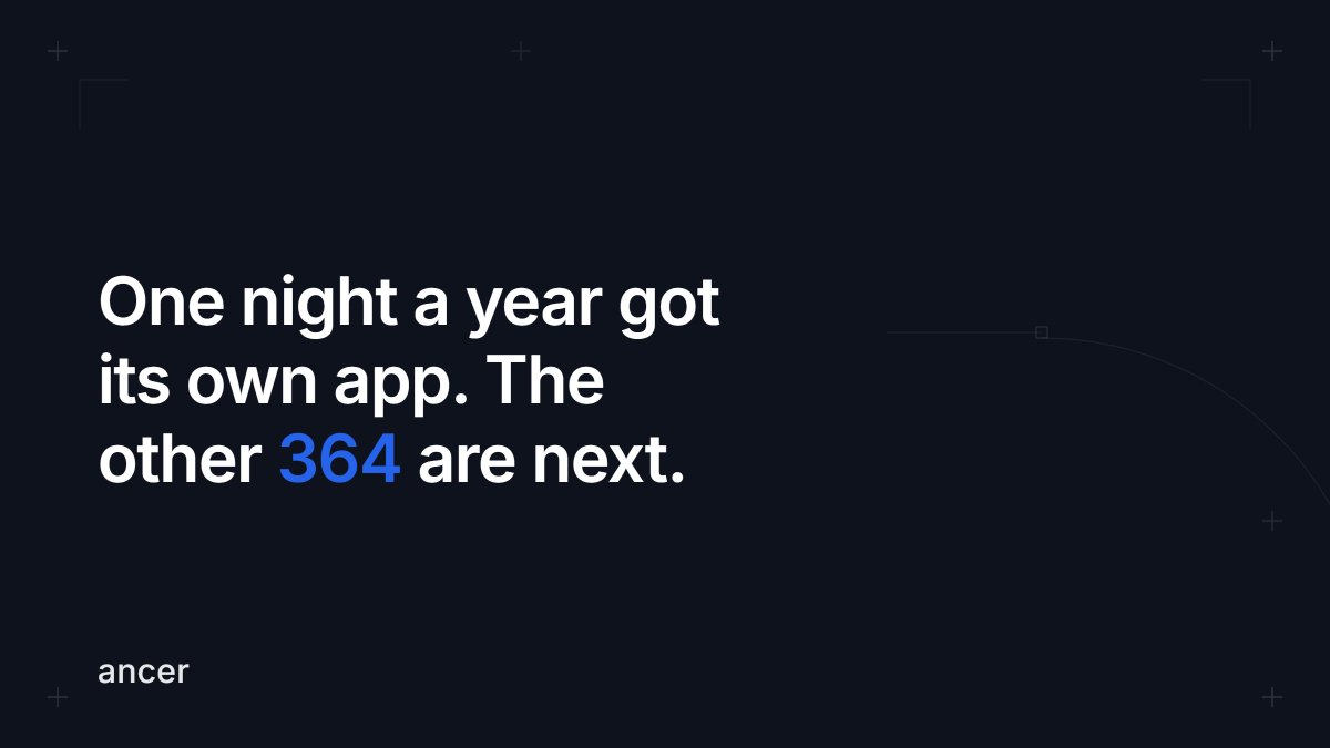 ancerdev's tweet photo. Rueda de Actos covers one night a year.

The same kind of association spends the rest of it on paper lists, spreadsheets and group chats.

That's what I'm building for next. No name and no screenshots yet: it gets a proper launch when it's ready.

#BuildInPublic https://t.co/xIZdLpcwqf