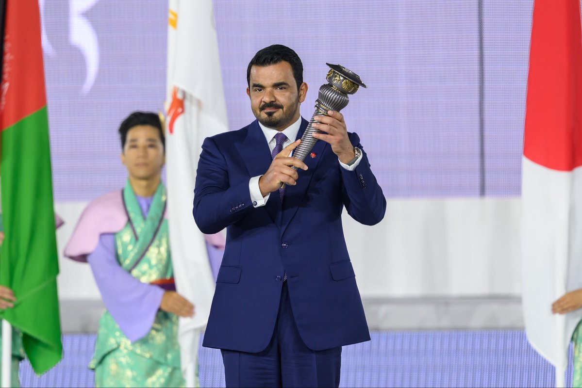 JassimAlbuenain's tweet photo. قبل عشرين عاماً، عشنا في الدوحة لحظات لا تزال حاضرة في ذاكرتنا، واليوم .. مع عودة علم المجلس الأولمبي الآسيوي خلال حفل ختام آسياد آيتشي ناغويا 2026 ، تبدأ رحلتنا لكتابة فصل جديد من  #ألعاب_العمر في آسياد الدوحة 2030.

نحمل إرث 2006 بكل فخر .. ونتطلع إلى طموحات جديدة في 2030 بإذن الله.
