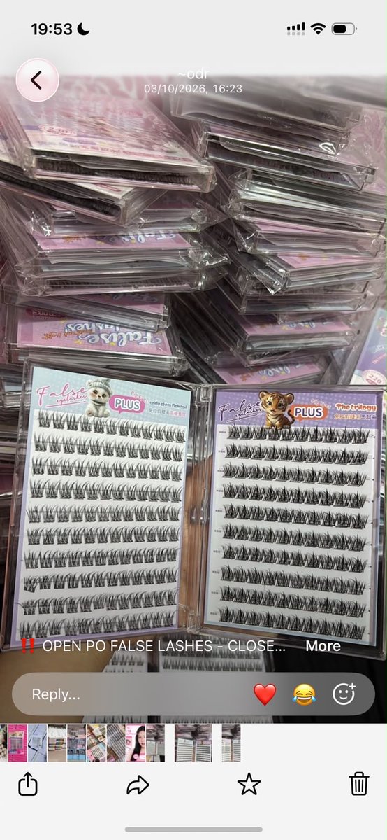 neverztof's tweet photo. semua barang lashes ready stock yaaaaa, harga jauh berbeda dengan ofc tapi kualitas akan tetap sama😘💗

#eyelash #umkm https://t.co/NwbfplTZO1