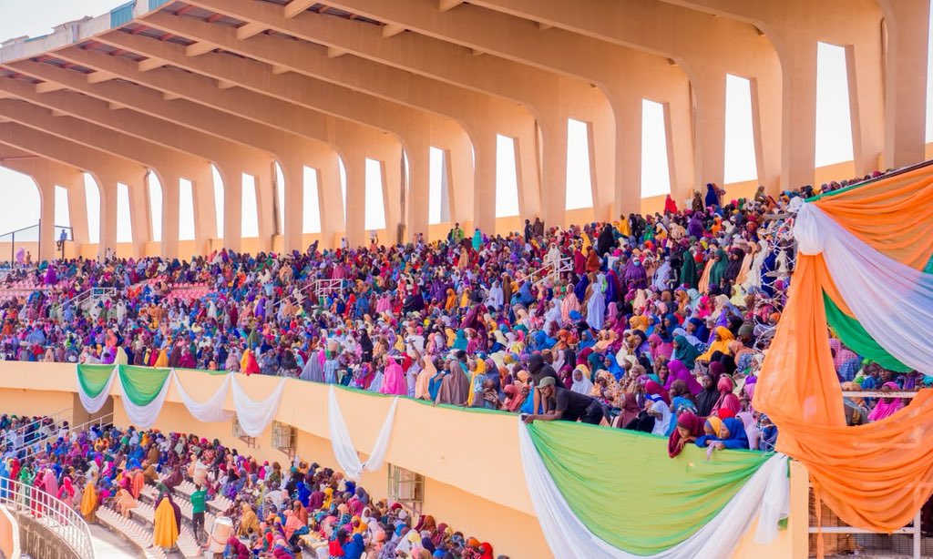 dikko_radda's tweet photo. Empowering Women is Empowering the Society. When we empower a woman, we strengthen a family; when we strengthen families, we build stronger communities; and when our communities prosper, Katsina prospers.

Today in Katsina, we had the privilege of welcoming the Vice-President of the Federal Republic of Nigeria, Senator Kashim Shettima, @KashimSM, GCON, for the flag-off of the Community Investment Fund under the Nigeria for Women Programme Scale-Up (NFWP-SU).

More than 40,000 women across Katsina State are set to benefit from this intervention, providing them with access to capital to expand their businesses, strengthen household incomes and build sustainable livelihoods.

For us, this is more than a financial intervention. It is an investment in the strength of our families, the resilience of our communities and the economic future of Katsina State.

I deeply appreciate the Federal Government, the World Bank and our development partners for their continued support. Katsina State has demonstrated strong ownership of the programme by committing N4 billion, which has enabled the expansion of NFWP-SU from six Local Government Areas to all 34 LGAs.

I have also appealed for additional funding and technical support so that we can reach even more women, particularly those in underserved communities.

I am especially encouraged by the participation of women with hearing impairment who have formed their own Women Affinity Groups. Their inclusion reflects our commitment to ensuring that disability never becomes a barrier to economic opportunity.

To all beneficiaries, I urge you to see this support as a seed for growth. Invest wisely, keep proper records, sustain your savings culture and continue working together to build stronger and more resilient businesses.