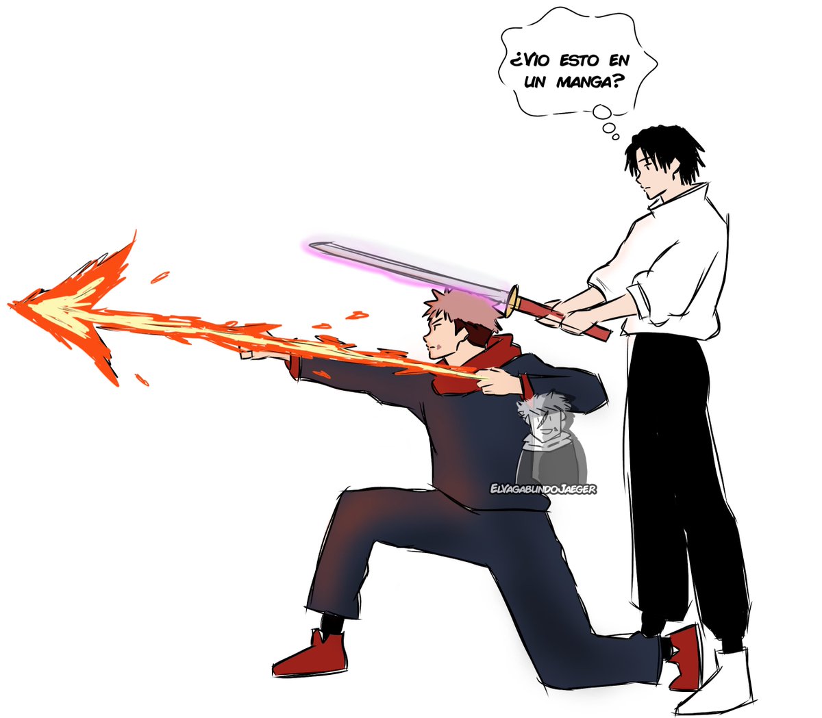 VagabundoJaeger's tweet photo. Yuji y Yuta usando el 120% de su potencial. https://t.co/Syv3JVrP4X