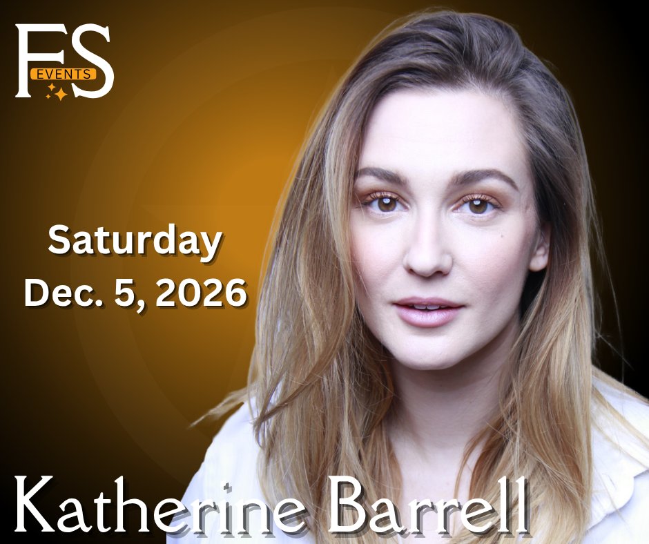 FanSparkEvents's tweet photo. #Earpers! @KatBarrell is joining us again!

Tickets for her and Greg's Simply Solos and Duo Fan Lounge go on sale Tuesday at 2:00pm EDT!
🎟️https://t.co/Ldwr1PDyoK

#WynonnaEarp #E4L #TalesFromPurgatory #WynonaEarpVengeance #BTP5 #GoodWitch #WorkinMoms #fandom #FanSparkEvents https://t.co/c1RrqGedq2