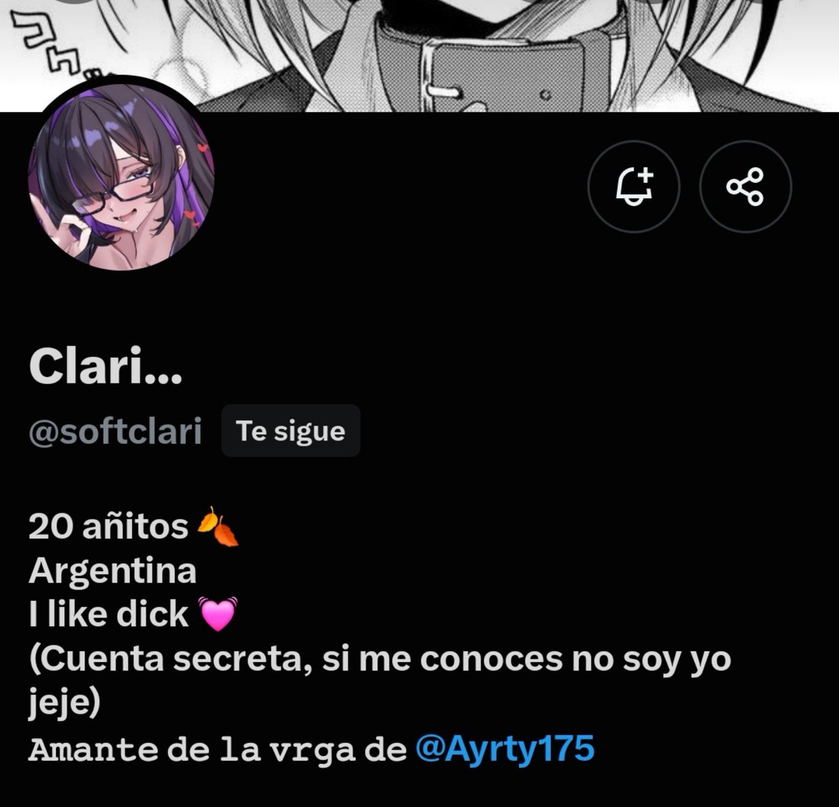 Ayrty175's tweet photo. Es q miren
Hay cerdas como esta que me encantan, que son incluso capaces de ponerme en su perfil solo para presumir que vieron lo que tengo entre las piernas ♡
#shotx #cock #bigcock https://t.co/1f5sYJn2SB