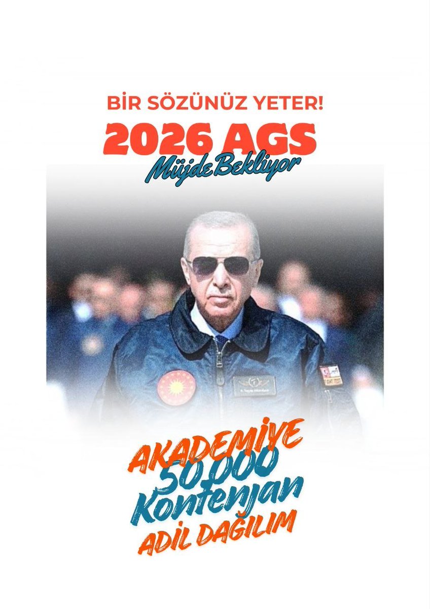 MMusernamee's tweet photo. Sayın Cumhurbaşkanım, eğitimde fırsat adaletini pekiştirecek o tarihi kararı zatıalinizden istirham ediyoruz: 2026 AGS ile adil branş dağılımlı 50 bin kontenjan ülkemize yakışır. @RTErdogan @Yusuf__Tekin @tcbestepe @tcmeb @HMBakanligi #AsrınAtamasıAGS https://t.co/M3riaJMq6o
