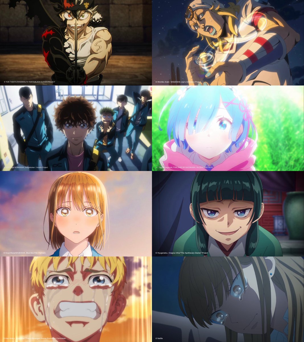 Inku_fr's tweet photo. QUEL EST SELON VOUS LE MEILLEUR ÉPISODE D’ANIME DE CETTE SEMAINE ? 🏆

Le début de la saison d’animes de L’AUTOMNE ! https://t.co/uZzlIK2sOM
