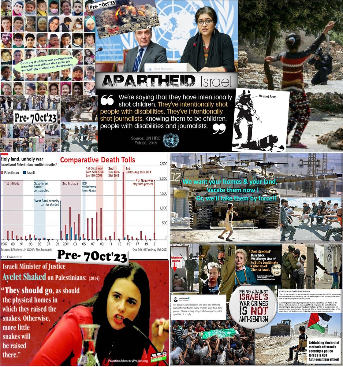 PeteWTMk2's tweet photo. @IsraelMFA You rush-out today with FRESH SMEARS;
as dishonest+twisted as all your previous ones!
BUT THE GAME'S UP!!
You'll no longer succeed in LYING+BULLYING your way out of your DEEP, self-made snake-pit of #LandThieving, barbaric+murderous #Oppression +#Genocidal #CollectivePunishment. https://t.co/OPkvRNKRY2