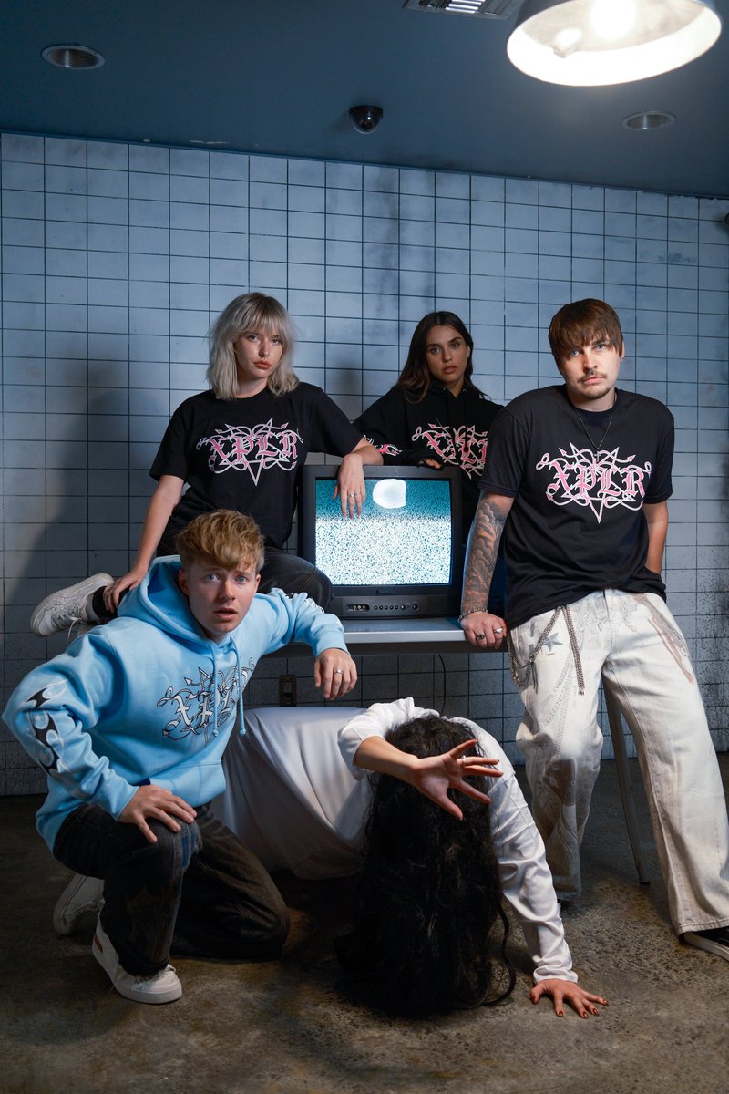 XPLRHighlights's tweet photo. ITS TIME 🔥 HELL WEEK 666 MERCH IS Out! 
(PLUS we are giving away FREE EMF READERS w/ merch orders!) https://t.co/fgX8KkqJh4