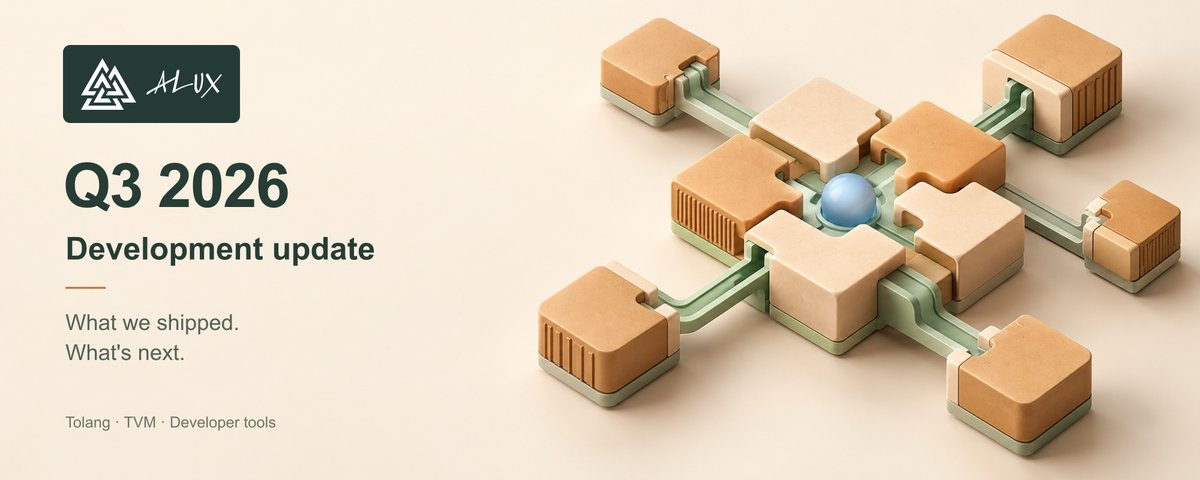ALUX Q3 2026: Building Toward Testnet