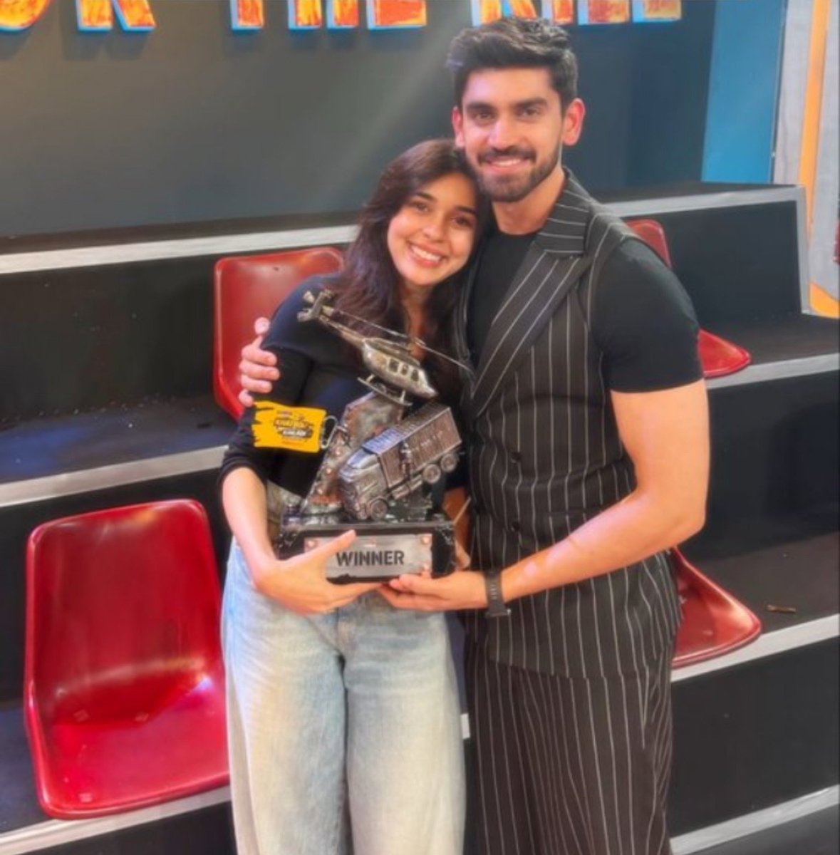 strglowss's tweet photo. Nothing makes her happier than seeing him win<3

#Avisha #Avinashmishra #EishaSingh https://t.co/C81DsxKbU4
