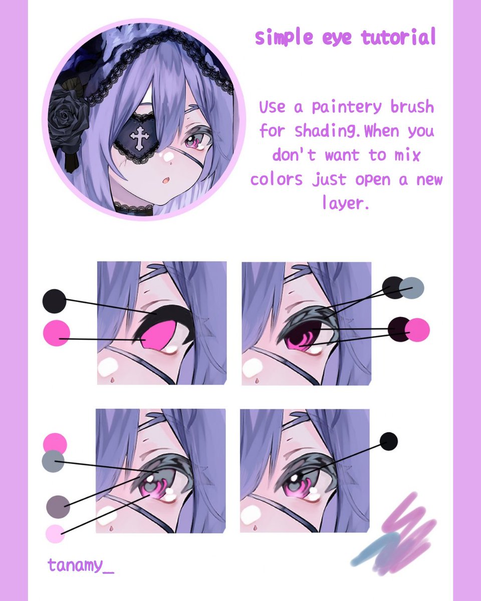 tanamy_'s tweet photo. I did a tutorial. If you have any questions I will answer ( ̄(エ) ̄)ノ
#anime #tutorial #drawingtutorial https://t.co/F1o8ulkEK9