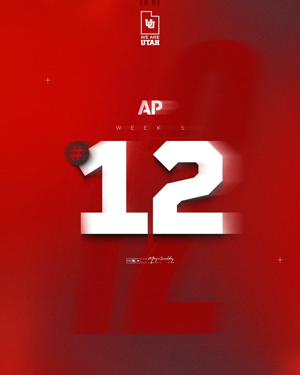 Utah_Football's tweet photo. 𝟏𝟐 📈

#GoUtes | #RSNB https://t.co/qhFj8Ypa62