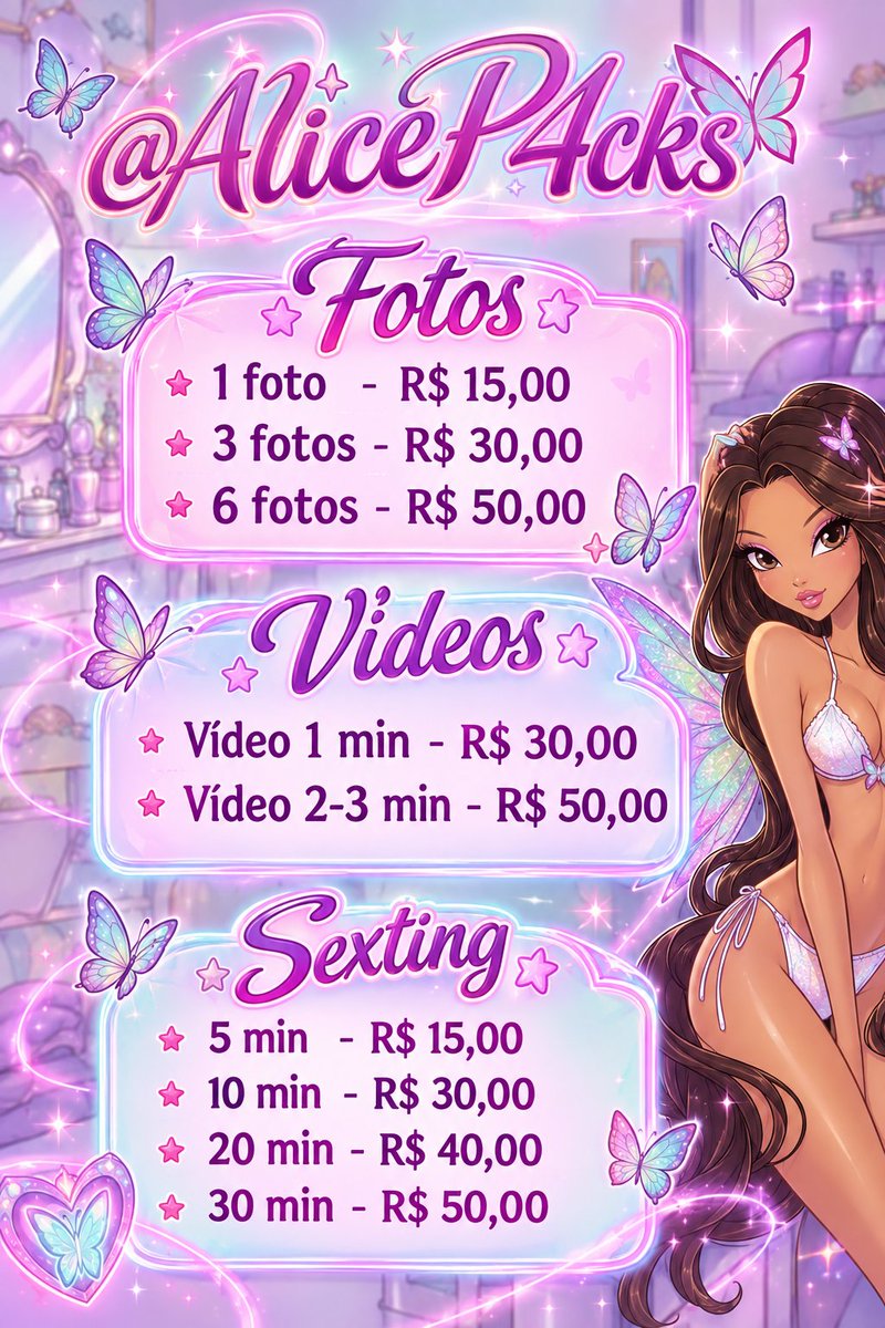 ajudacompack's tweet photo. #compropack
#compronudes

Você é criadora e ainda não tem sua tabelinha de preços?
Me chama que eu faço pra você sem cobrar absolutamente nada!
Vou deixar alguns exemplos feitos por mim (pela IA, na real. Eu só prompto). https://t.co/EK4OXi57xy
