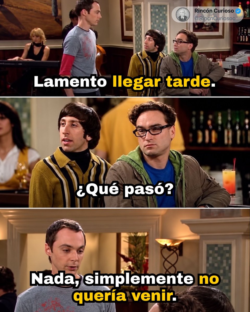 RincnCuriosoo's tweet photo. Muchos hemos sido Sheldon alguna vez. 😆😆 https://t.co/pp4xK30a3g