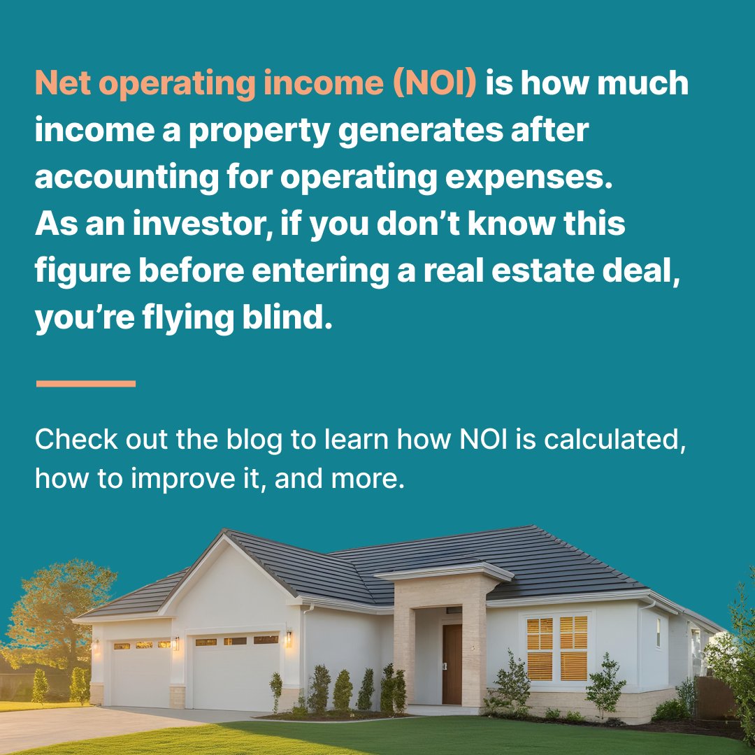 PropStream's tweet photo. Strong rental income looks promising, but operating expenses matter, too 💰

Understanding Net Operating Income (NOI) gives you a clearer view of a rental property’s operating performance.

👉 Read the full blog: https://t.co/OylJQGwLMc https://t.co/E60mWiUygM