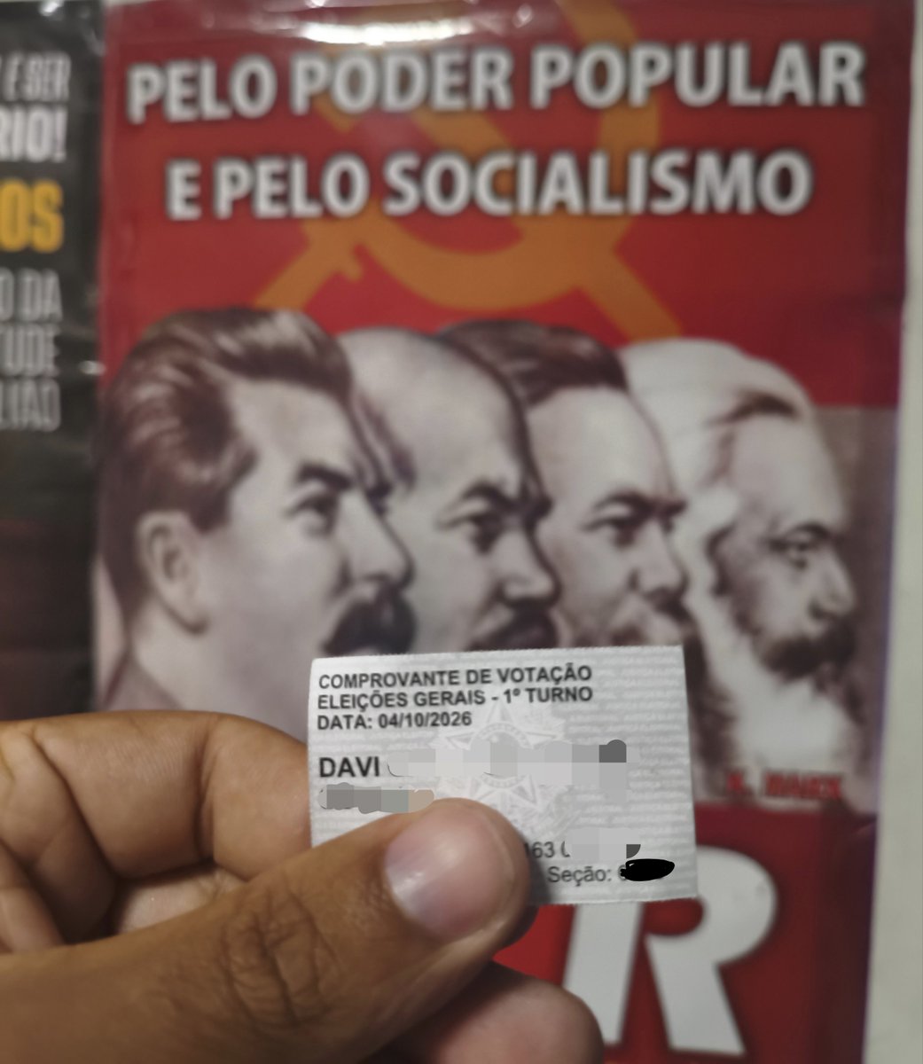 larimgobosga's tweet photo. Hoje eu votei na UP ✊ https://t.co/EZwPaImGGk