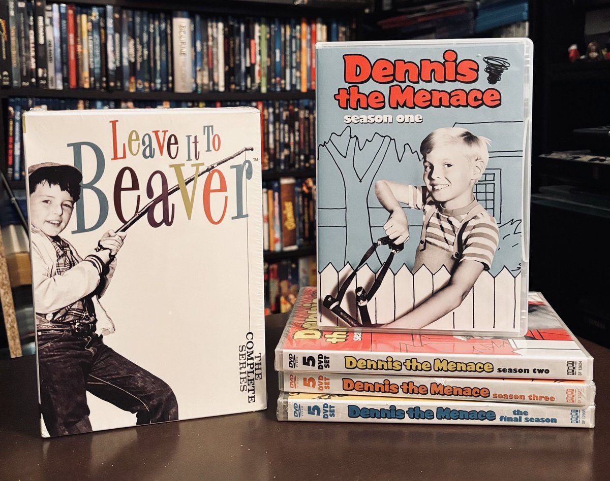bryan5c0tt's tweet photo. On this date Oct 4 Leave it to Beaver (1957) and Dennis the Menace (1959) debuted. 
#LeaveItToBeaver #JerryMathers #DennisTheMenace #jaynorth #50s #josephkearns #MrWilson #funny 
#60s #tvshow #hilarious #tvseries #tonydow #comedy #sitcom #greatscott #dennismitchell #hughbeaumont https://t.co/x0TT7dkx6R