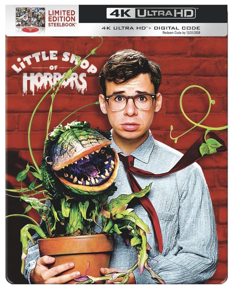 hdreport's tweet photo. New on 4k Blu-ray this week: An American Werewolf in London, Disclosure Day SteelBook, Harry Potter 8-Film SteelBook Library Case Collection, Little Shop of Horrors, and more! https://t.co/ALZJk2cpRh https://t.co/6ZzHvtJBIv