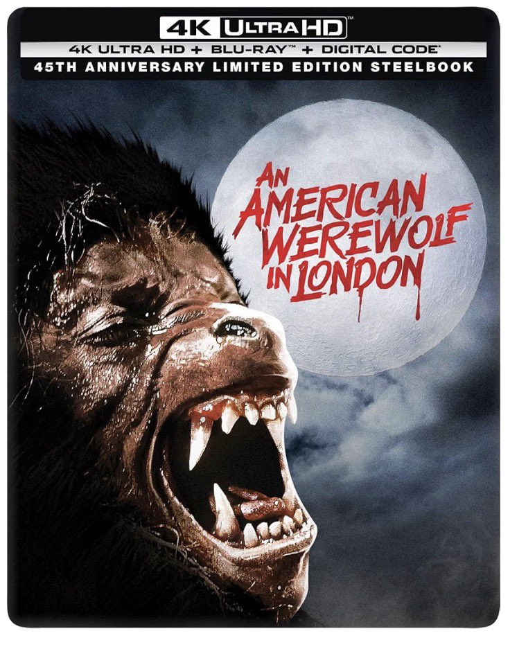 hdreport's tweet photo. New on 4k Blu-ray this week: An American Werewolf in London, Disclosure Day SteelBook, Harry Potter 8-Film SteelBook Library Case Collection, Little Shop of Horrors, and more! https://t.co/ALZJk2cpRh https://t.co/6ZzHvtJBIv