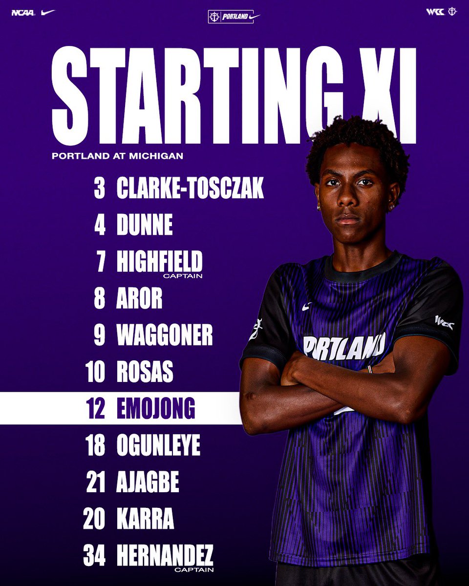 PortlandMSOC's tweet photo. Starters are LIVE 

Watch 👉 https://t.co/z8PeEFLHVA
Stats 👉 https://t.co/y9nXHtknK0

#gopilots https://t.co/fl9P7A2JjT