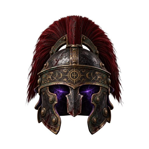 RiverholdGame's tweet photo. THE GALEA  

A legionary's helm has surfaced in Riverhold, pulled from a grave that was never Roman. The iron is hammered black, the bronze gone green in every hollow, and something still watches from behind the eye slots. 

It cannot be found, forged or looted. It is claimed. 

Go to your Keep and enter the code:
RHCOLOSS2026  

One to each of you, until the twelfth of October.  

It carries a perk no other item in the world can hold — Legion of the Colosseum — which stirs only while the gates of a hackathon stand open. It survives ascension, keeping the level it was won at. Two more perks roll at random, as they would on anything else. 

Riverhold is competing in Colosseum's Crypto World's Fair. This is the helm we brought back.