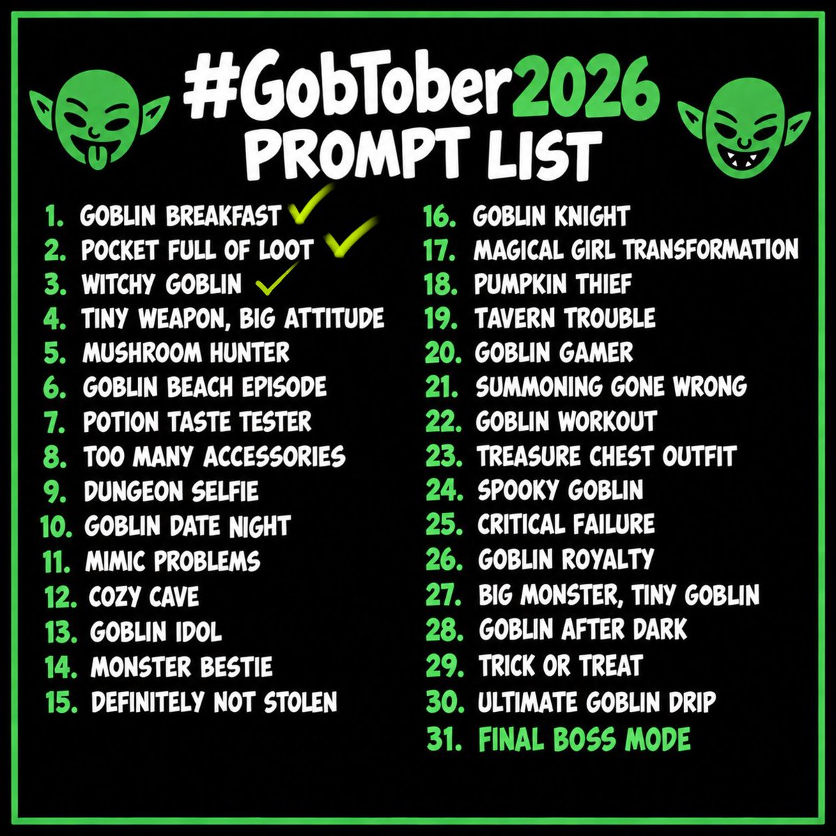 gobrielart's tweet photo. Gobtober Day 3
Things start to spice up🌶️ https://t.co/NOxlYUmDIi