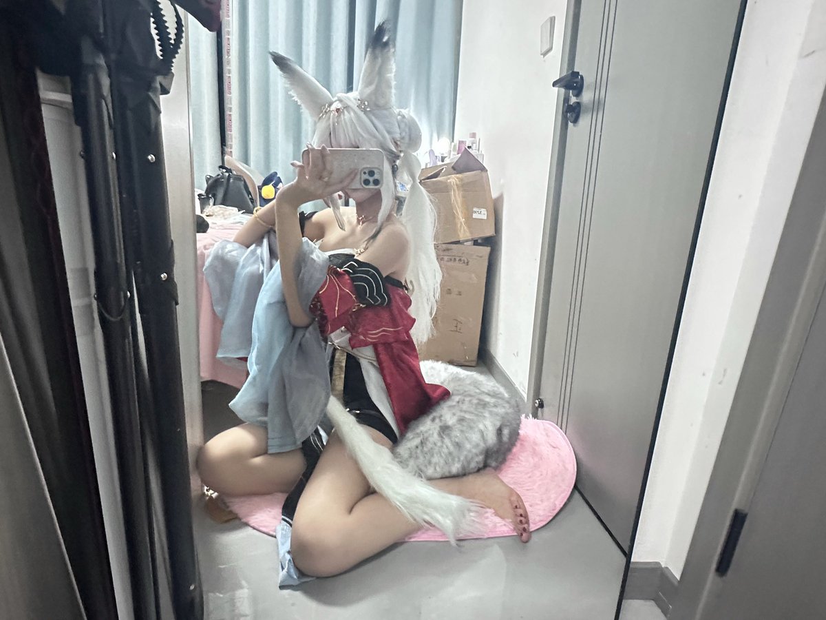 Tafndes's tweet photo. #鸣潮 #心月狐 #cos https://t.co/B5wrVApNSz