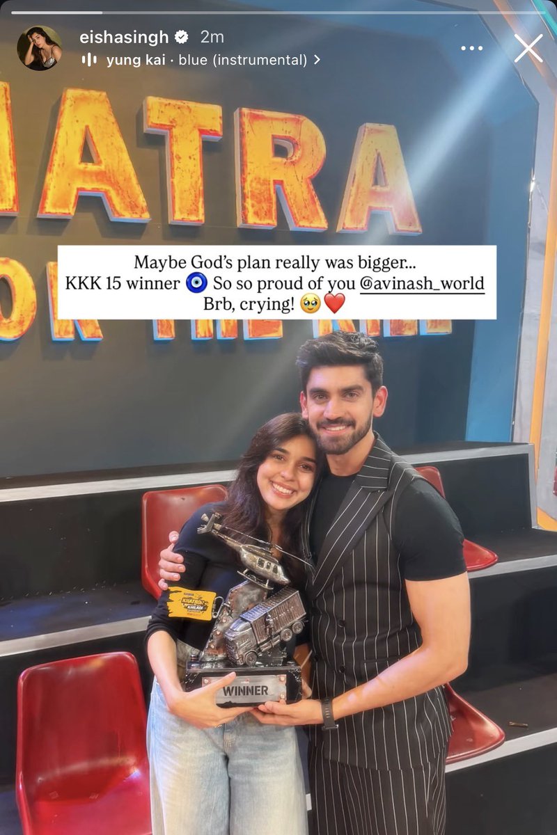 hawtchocofudge's tweet photo. awwww I'm soo happy for them 
#Avisha #KKK15 https://t.co/H1zUfRlZBW