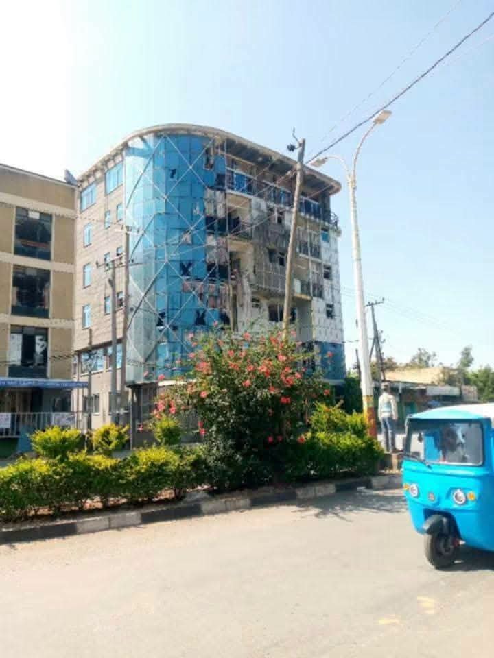 DahlaKib's tweet photo. Reports that Abiy Ahmed’s government is using drones to destroy hotels and civilian infrastructure in Adwa, Tigray, are deeply alarming. If confirmed, these attacks raise serious questions about a deliberate campaign to destroy Tigray’s civilian infrastructure and economy. @BBC @CNN @FoxNews @UNHumanRights @hrw @UN_HRC