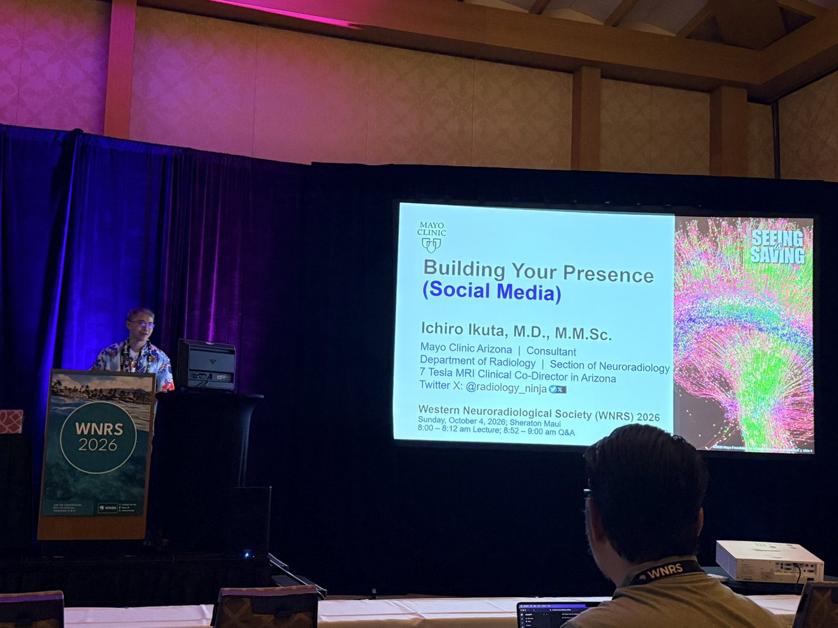 KSeifertMD's tweet photo. Social media guru @radiology_ninja showing us how to get it done at #WNRS26 https://t.co/lR4roEt4tj