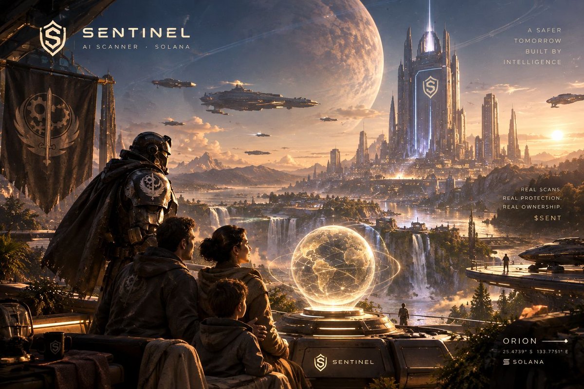 RobinHoodArmy_'s tweet photo. 🛡️ SENTINEL COIN AI | The Shield Initiative | Solana 

DEX: https://t.co/FZzjrA6P9I

In crypto, spotting the red flags before you buy can make all the difference. 🔍

SENTINEL is building AI-driven security tools to help traders identify potential risks, from mint authorities and liquidity vulnerabilities to suspicious wallet activity.

🔒 200M $SENT locked through Streamflow, verifiable on-chain.

🛡️ Scan smart. Stay alert. Trade informed.

Website: https://t.co/V8rPKPAs7C

CA: 
5YyFARizABCqN7GPAPgS66LTsQ4D9o9TzWjamH5Wpump

𝕏 @SentinelCoinx

$SENTINELCOIN — Standing Watch.