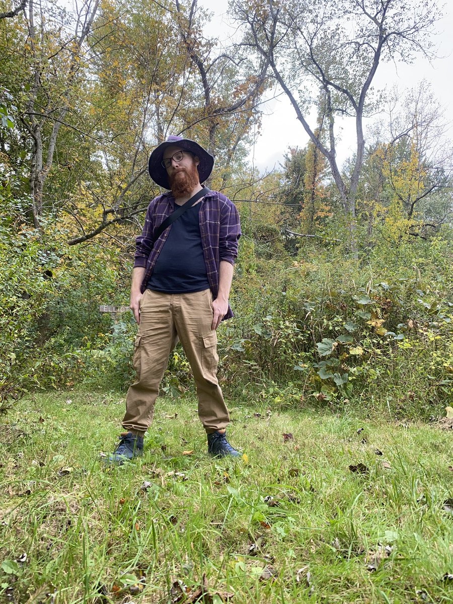 dan_kneel's tweet photo. Wizard on a walk in the woods #jocktober https://t.co/Y3ZoPPIoXz