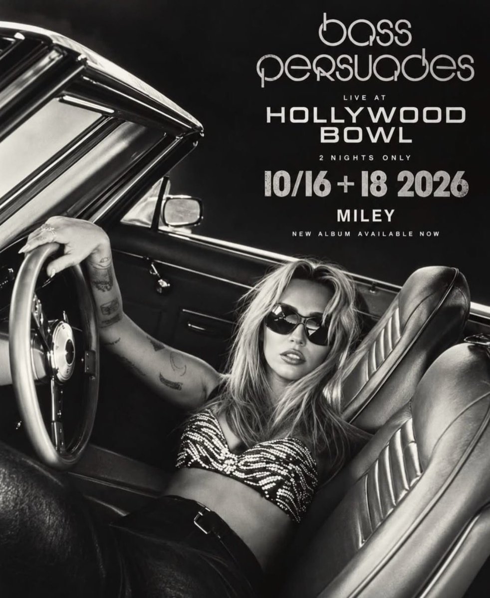 StatsOnCyrus's tweet photo. 🚨 According to a source, Miley will announce a 20-show residency at the Hollywood Bowl at the end of her second show (October 18).

— She is also planning a few limited residencies in select locations, including Madison Square Garden in New York. https://t.co/Ec9ZNDoBf9