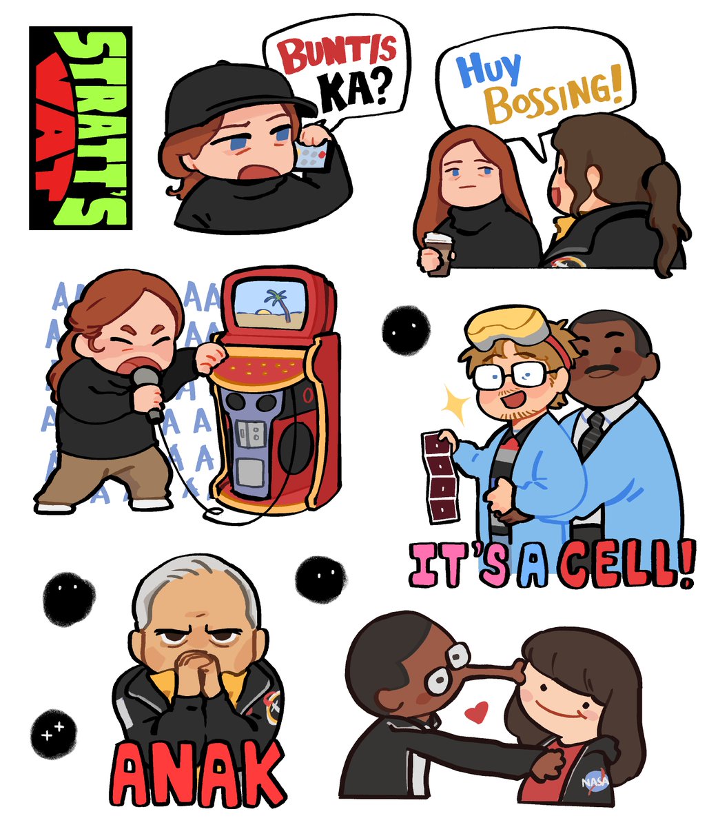 WolfyTheWitch's tweet photo. Heheh sticker time #projecthailmary https://t.co/26auuBFTJs