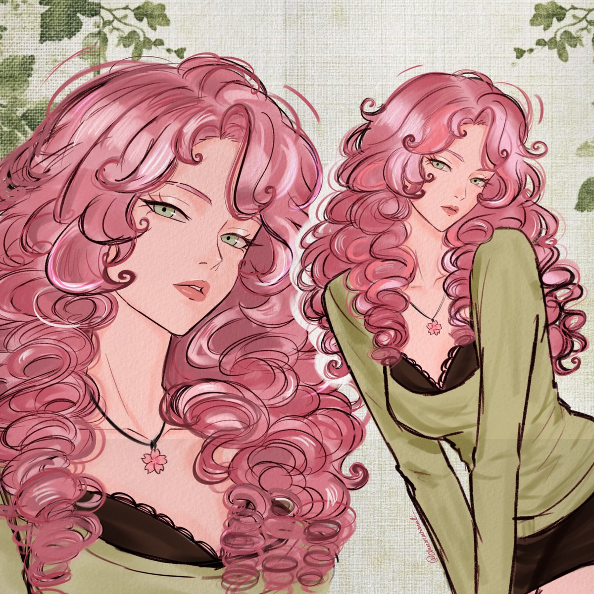 chococurrent_'s tweet photo. Sakura in green 🩷💚
. https://t.co/B7OKcBVa5h