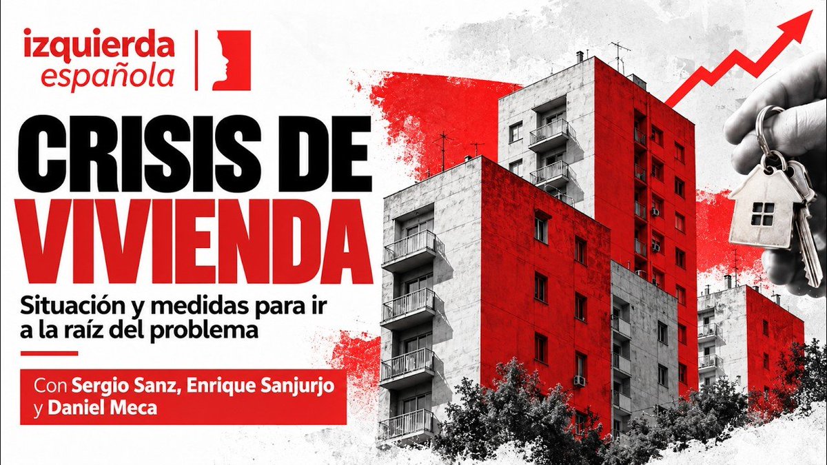 izquierdaesp's tweet photo. 🎙 Crisis de vivienda. Situación y medidas para ir a la raíz del problema.

Conversación con el arquitecto y exdiputado del Parlament Sergio Sanz @sergiobarcelona sobre la crisis de la vivienda en España, sus causas y las medidas necesarias para afrontar el problema sin discursos fáciles ni simplificaciones.

▶️ https://t.co/5Z1ohY296y