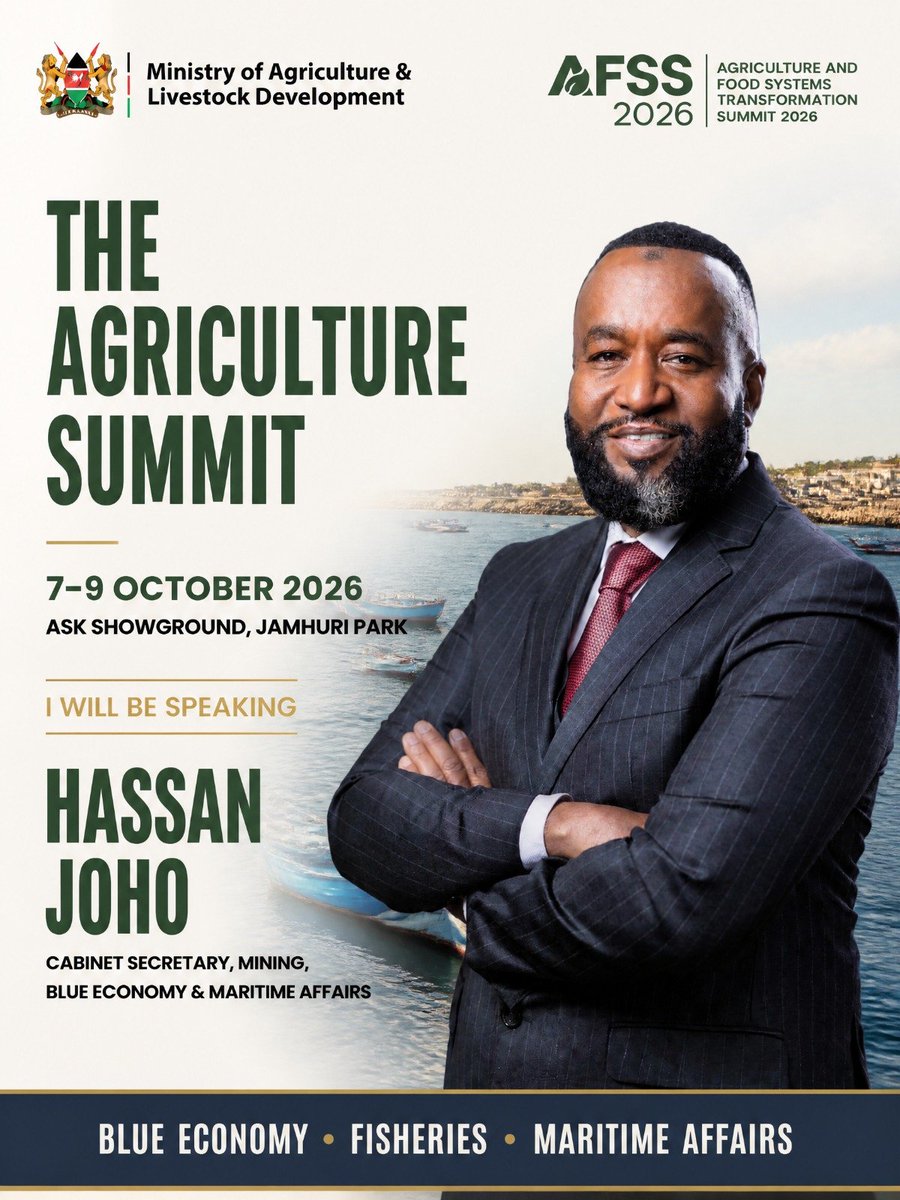 Dir_vetservices's tweet photo. Announcement!!!!
Venue to The Agriculture Summit has changed from KICC to the ASK Showgrounds.
Join policy makers, farmers, private sector players, researchers, development partners, and industry leaders at the #AFSS2026 as we explore new opportunities.
We look forward to seeing you all there.
